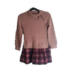 Tommy Bahama Pink Sweater with Textured Knit and Three Quarter Sleeves